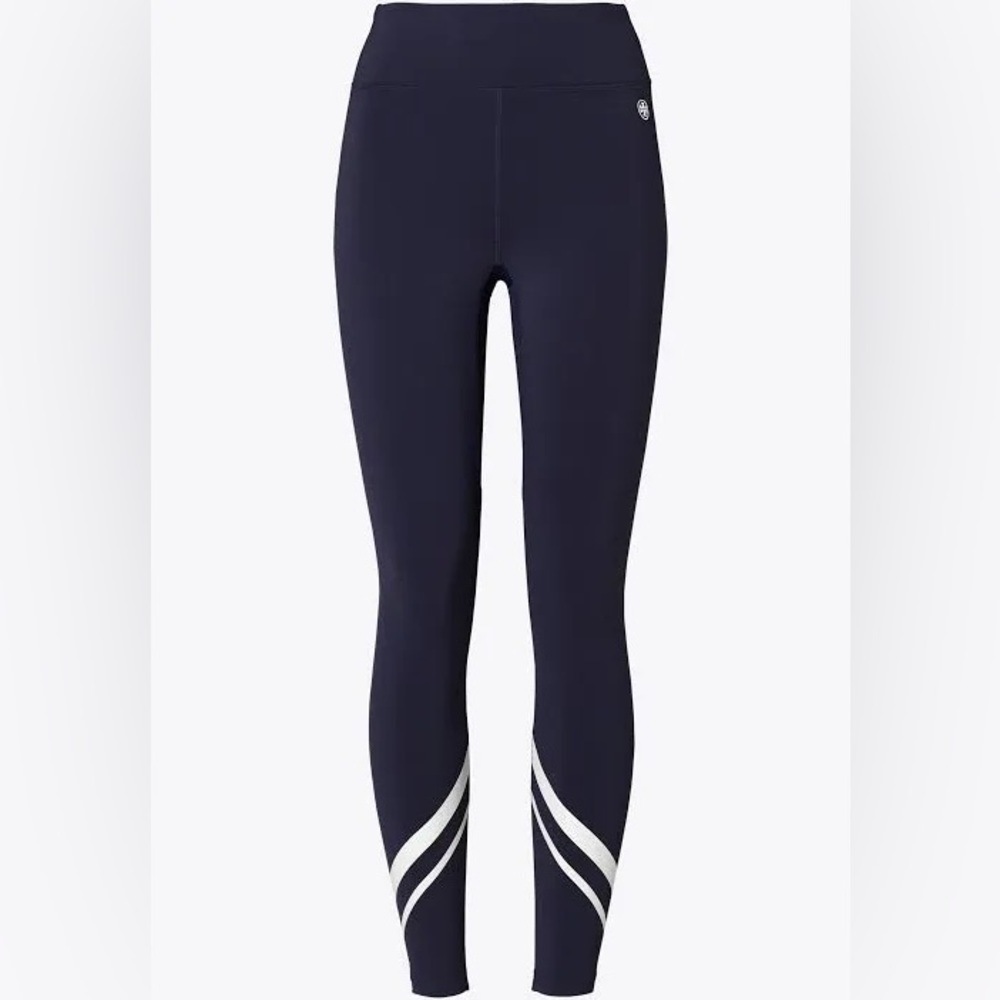 TORY BURCH SPORT NAVY LEGGINGS